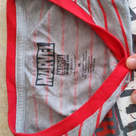 Cute Spider-Man Striped T-Shirt - Picture 3 of 4